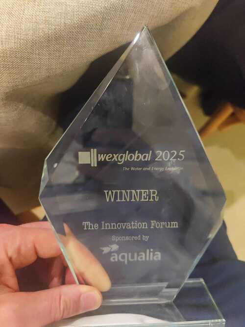 iFLUX Wins Prestigious Aqualia Innovation Award at WEX Global